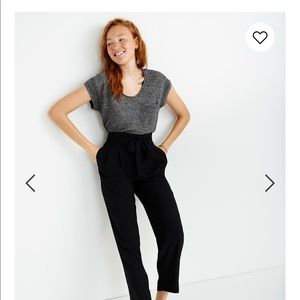 Drapey Paperbag Pants